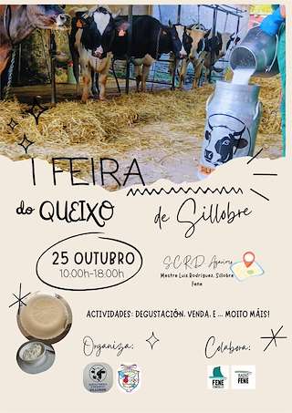 Fechas, información, programa, cartel, imágenes, mapa y ubicación de I Feira do Queixo de Sillobre (2025)  en  Fene