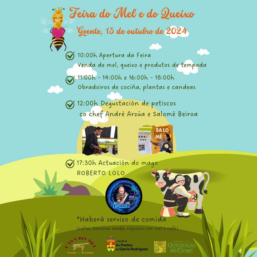XI Feira do Queixo do Eume e Mel de Goente en As Pontes de García Rodríguez
