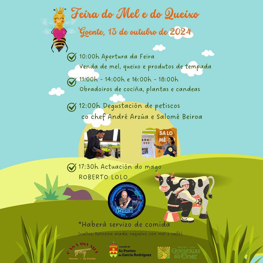 XIII Feira do Queixo do Eume e Mel de Goente en As Pontes de García Rodríguez