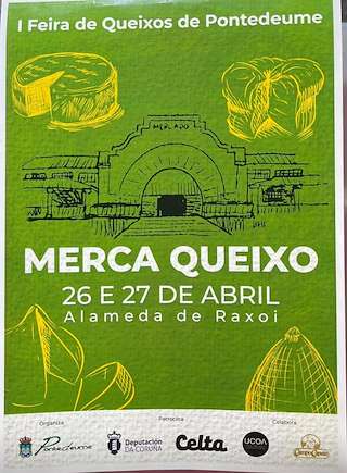 Fechas, información, programa, cartel, imágenes, mapa y ubicación de I Feira do Queixo  en  Pontedeume
