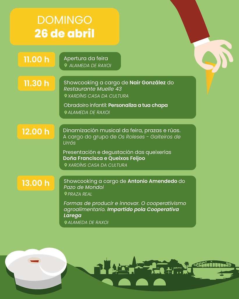 II Feira do Queixo (2026) en Pontedeume