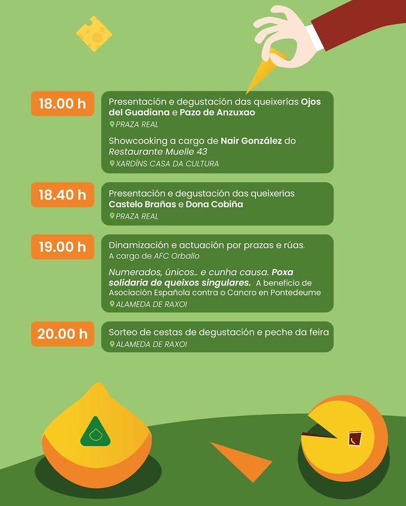 II Feira do Queixo (2026) en Pontedeume