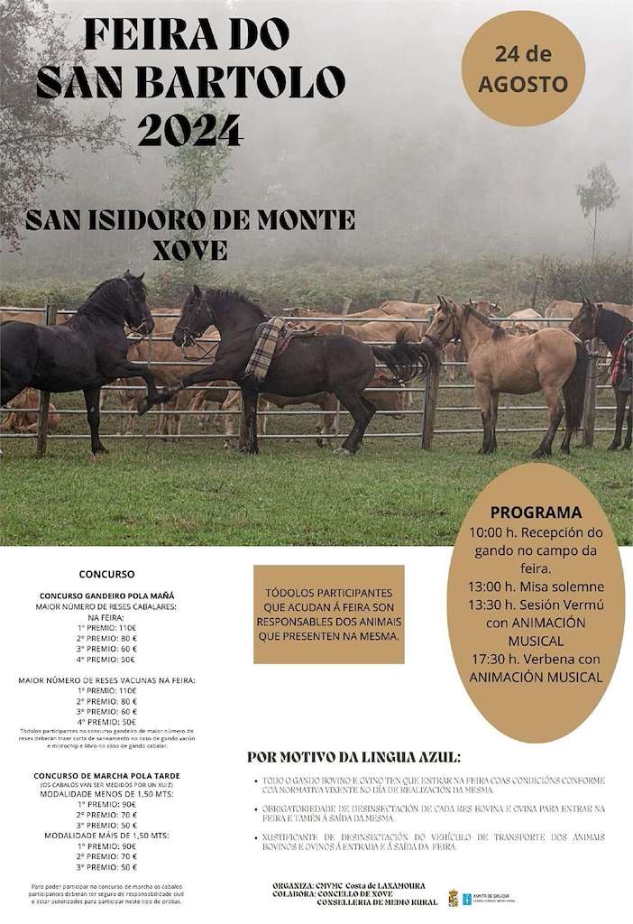 Feira do San Bartolo (2025) en Xove