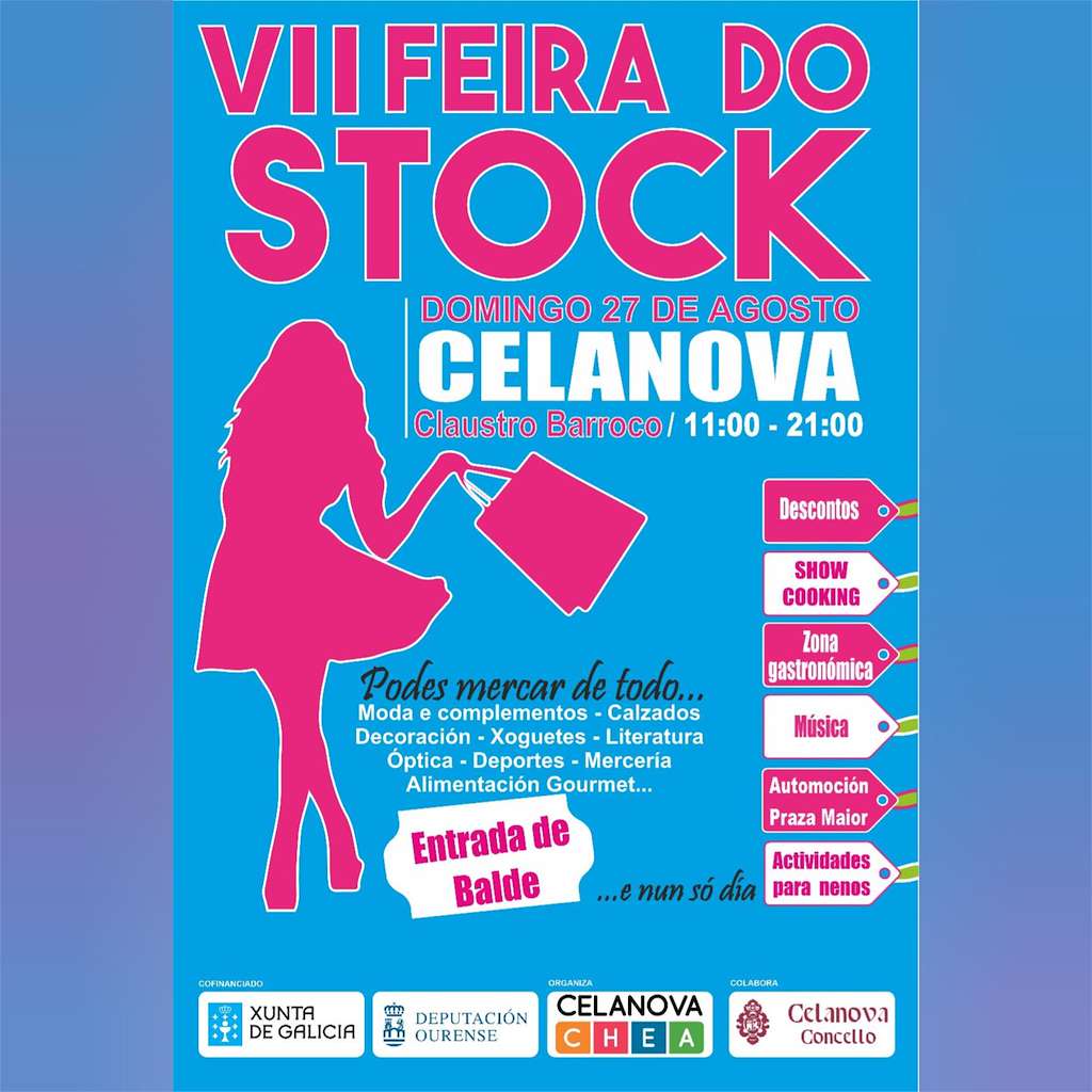 Feira do Stock en Celanova
