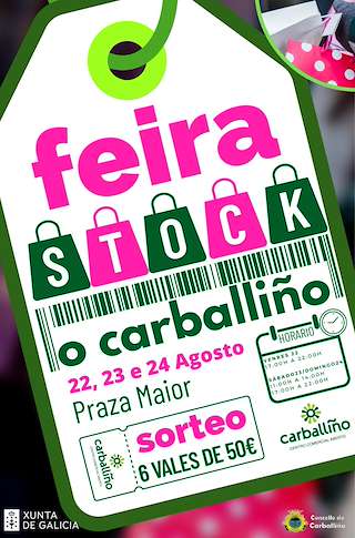 Fechas, información, programa, cartel, imágenes, mapa y ubicación de Feira do Stock  en  O Carballiño