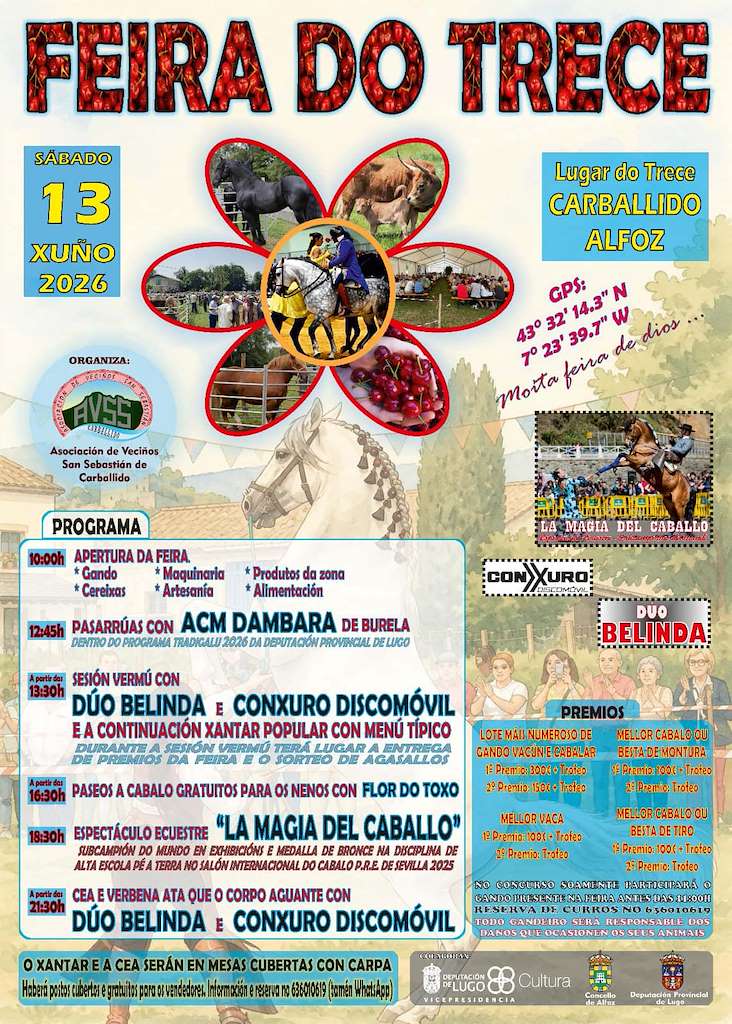 Feira do Trece de Carballido (2026) en Alfoz do Castrodouro