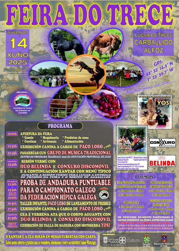 Feira do Trece de Carballido (2025) en Alfoz
