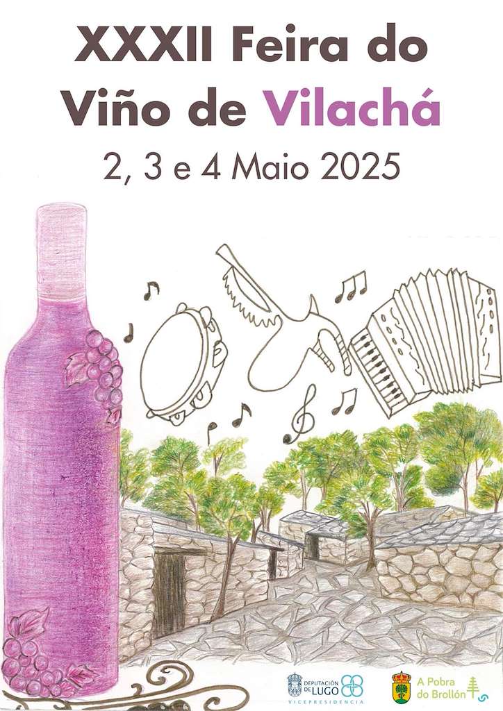 XXXII Feira do Viño de Vilachá (2025) en A Pobra do Brollón