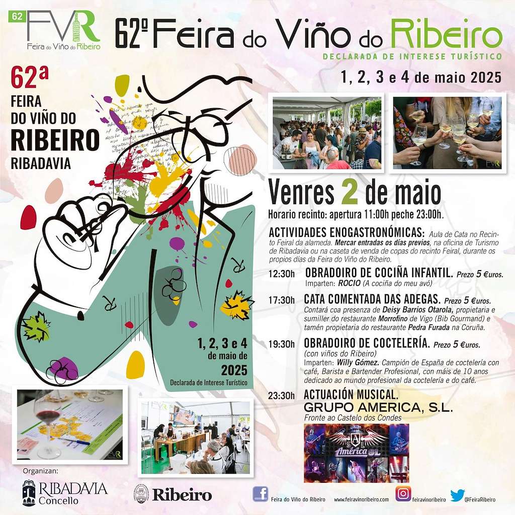 LXII Feira do Viño do Ribeiro (2025) en Ribadavia