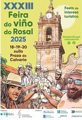 Fechas, información, programa, cartel, imágenes, mapa y ubicación de XXXIII Feira do Viño do Rosal