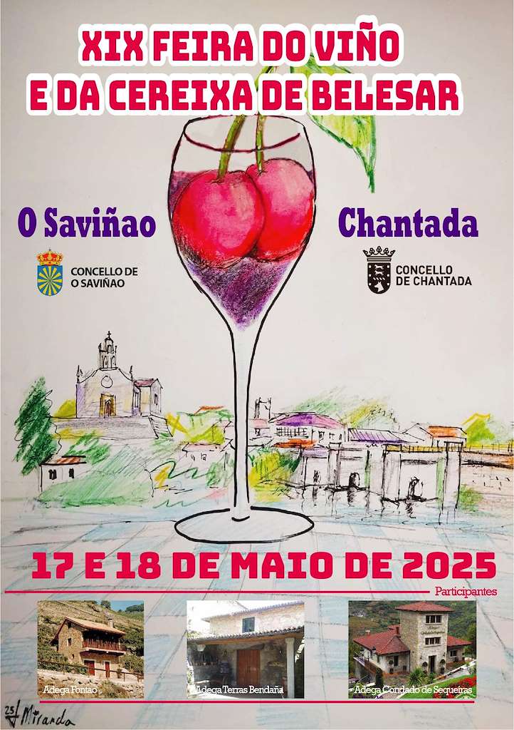 XIX Feira do Viño e da Cereixa de Belesar (2025) en Chantada