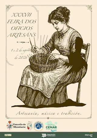 Fechas, información, programa, cartel, imágenes, mapa y ubicación de XXXVII Feira dos Oficios Artesáns (2026)  en  Mondariz