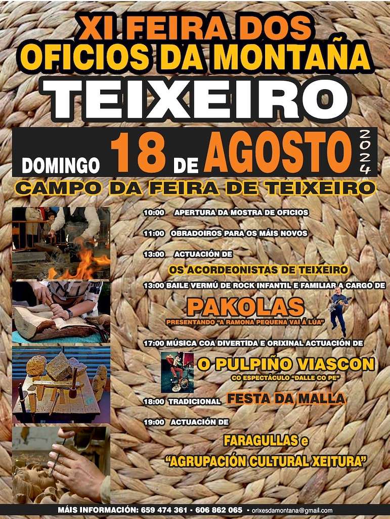 XI Feira dos Oficios de Montaña de Teixeiro en Curtis
