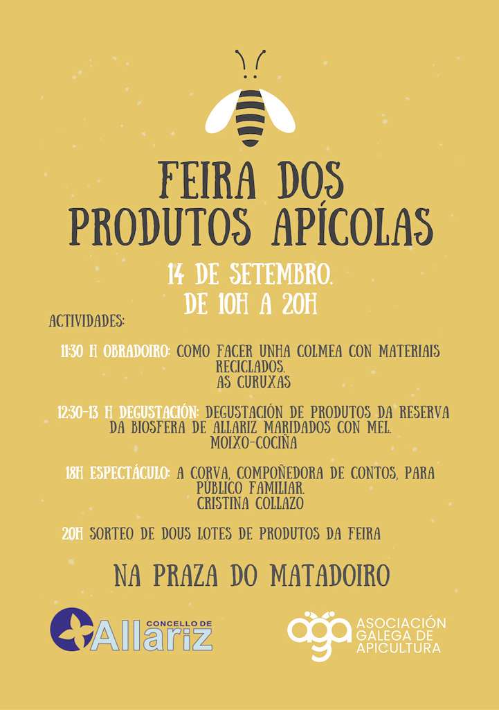 V Feira dos Produtos Apícolas  en Allariz