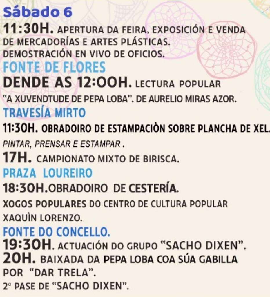 XXIX Feira-Festa de Artesanía de Pepa Loba (2025) en O Carballiño