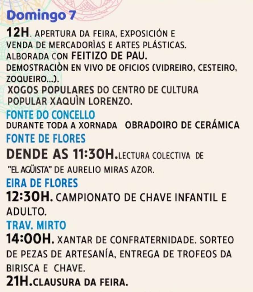 XXIX Feira-Festa de Artesanía de Pepa Loba (2025) en O Carballiño