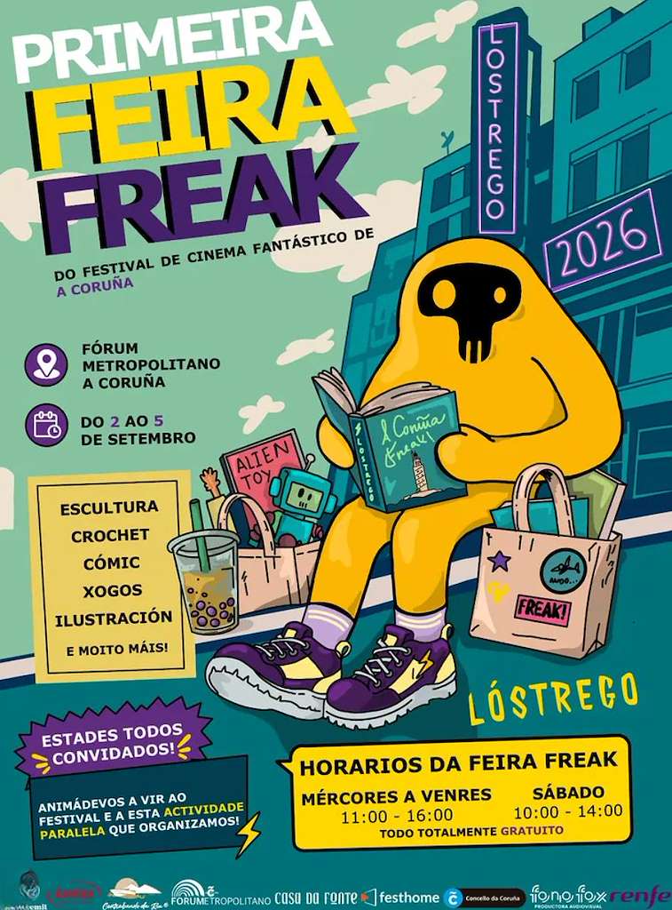 I Feira Freak (2026) en A Coruña