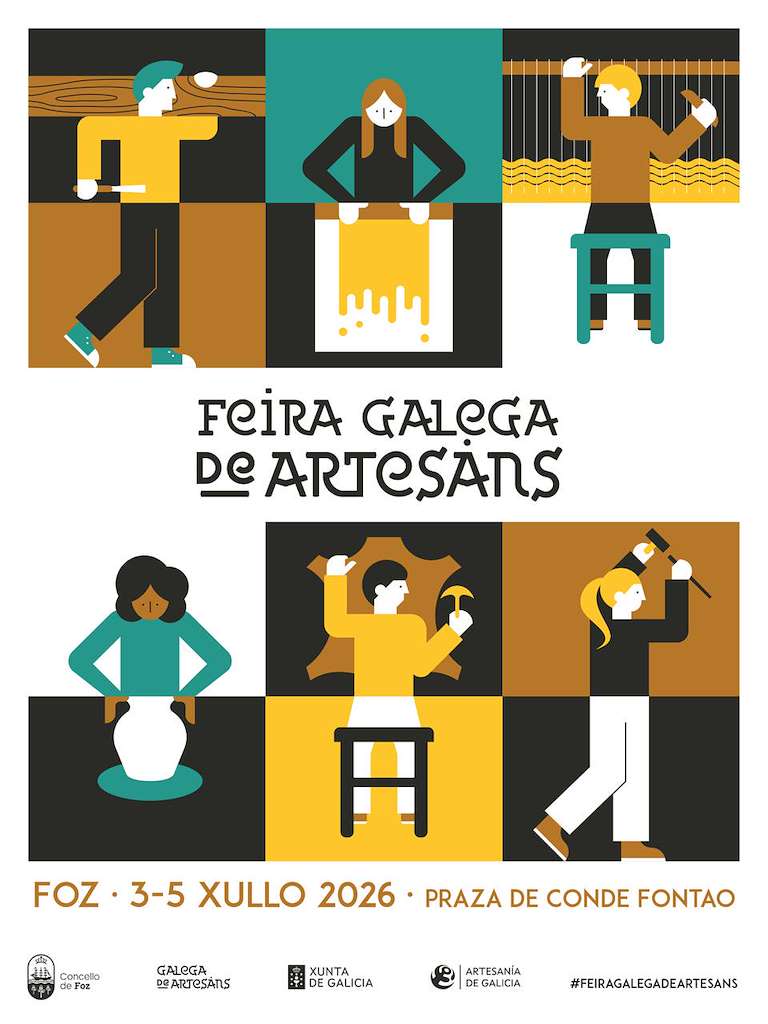 Feira Galega de Artesáns (2026) en Foz