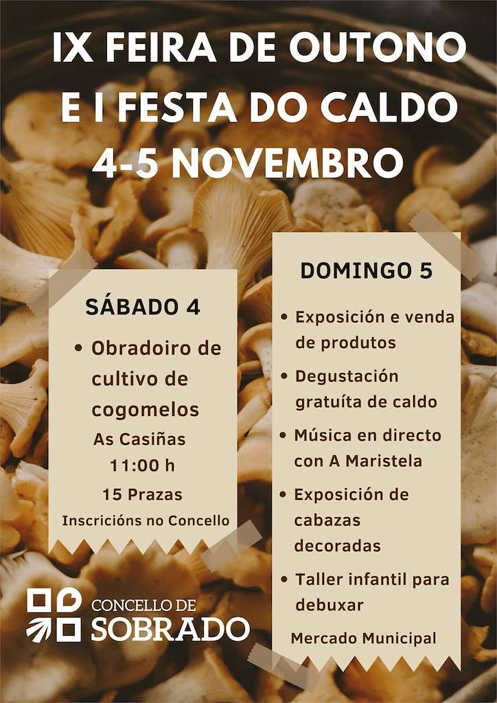 Feira Gastronómica de Outono en Sobrado
