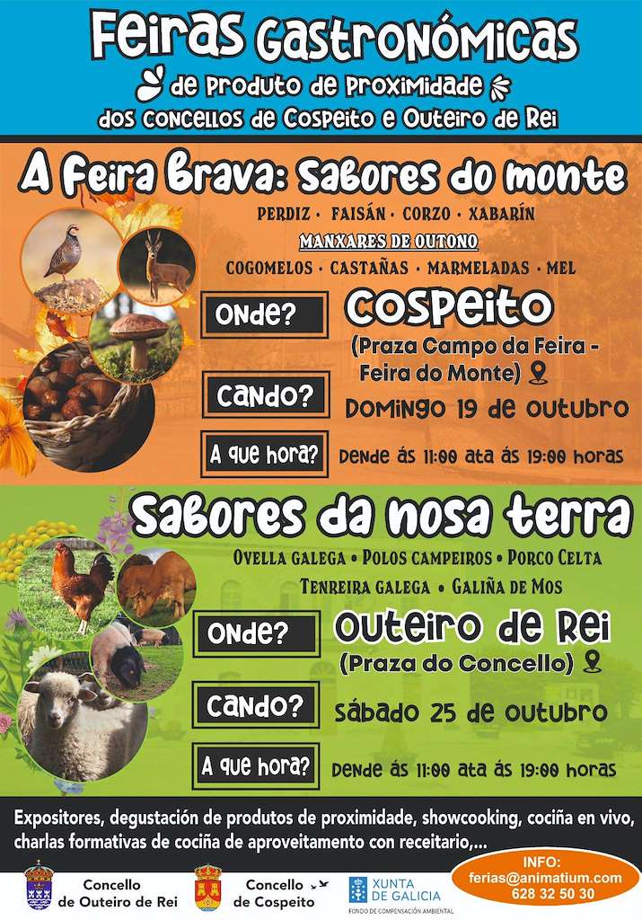 Feira Gastronómica: Sabores da Nosa Terra en Outeiro de Rei