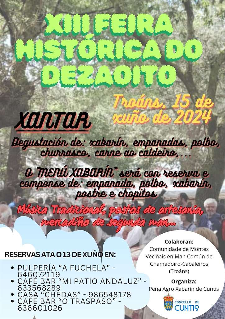 XII Feira Histórica do Dezaoito de Troáns en Cuntis