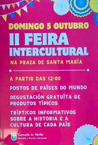 Fechas, información, programa, cartel, imágenes, mapa y ubicación de II Feira Intercultural (2025)  en  Vilalba