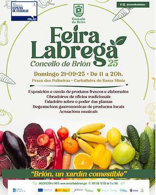 Fechas, información, programa, cartel, imágenes, mapa y ubicación de Feira Labrega  en  Brión