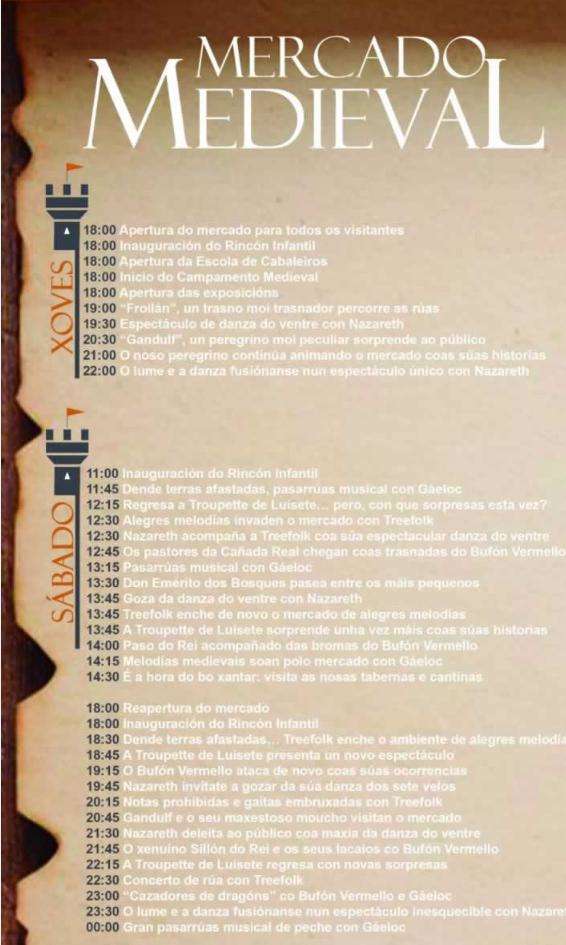 Feira Medieval (2025) en Ferrol