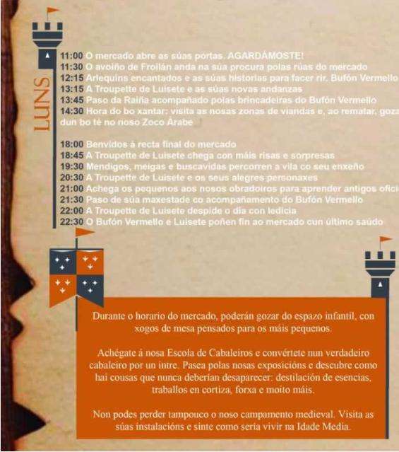 Feira Medieval (2025) en Ferrol