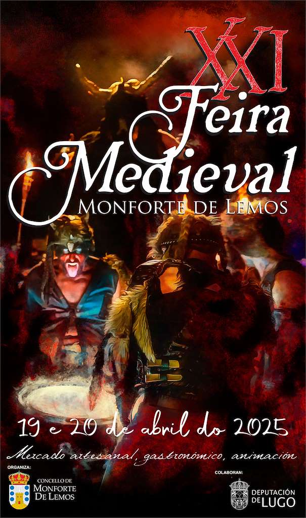 XX Feira Medieval (2024) en Monforte de Lemos