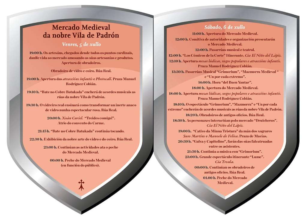 XVII Feira Medieval en Padrón