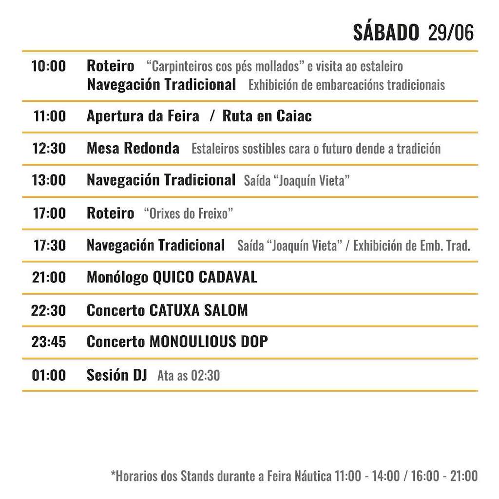 II Feira Náutica do Freixo en Outes