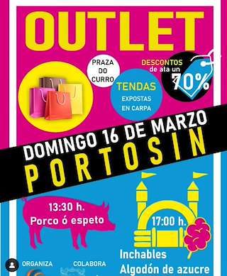 Fechas, información, programa, cartel, imágenes, mapa y ubicación de Feira Outlet Portosín