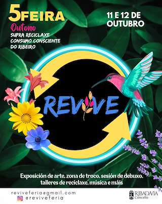 Fechas, información, programa, cartel, imágenes, mapa y ubicación de V Feira Revive (2025)  en  Ribadavia