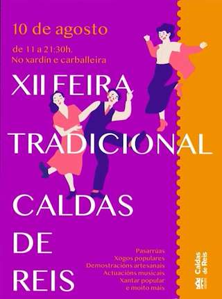 Fechas, información, programa, cartel, imágenes, mapa y ubicación de XII Feira Tradicional  en  Caldas de Reis