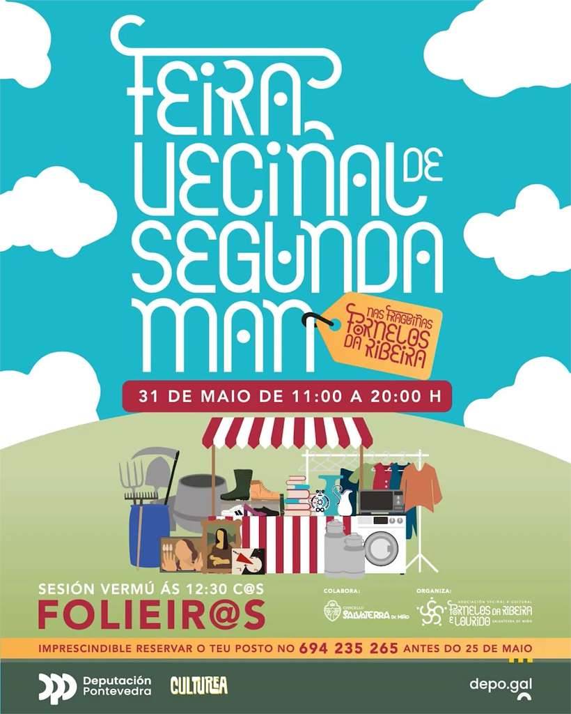 Feira Veciñal de Segunda Man  (2025) en Salvaterra do Miño