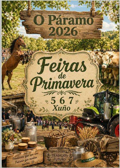 XLIX Feiras de Primavera (2026) en O Páramo