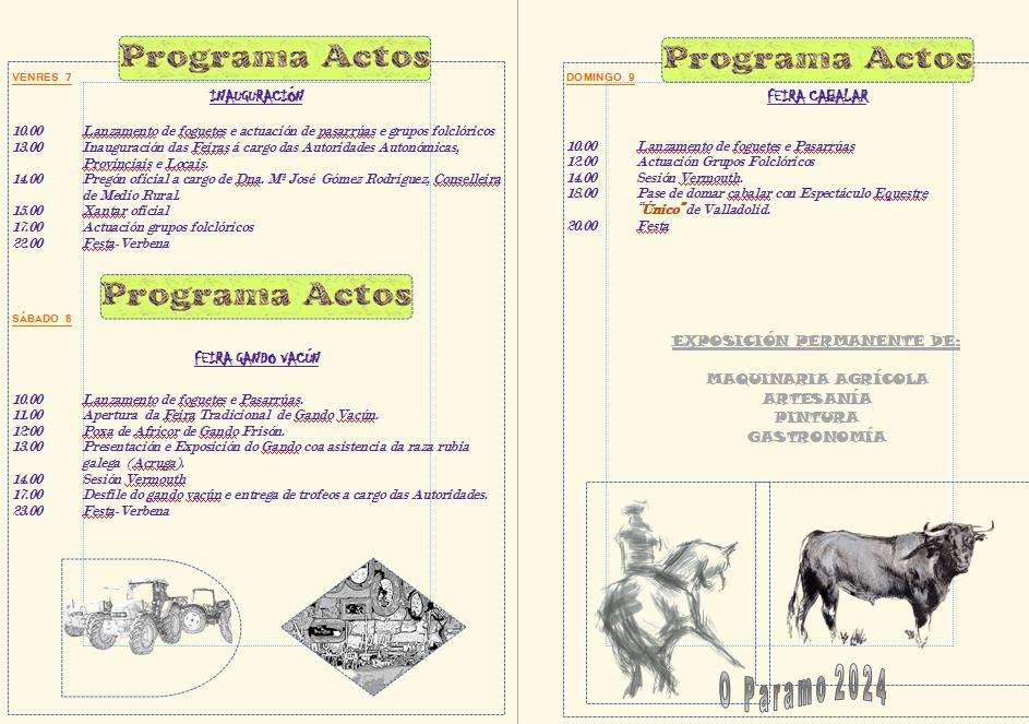 XLVI Feiras e Festas de Primavera en O Páramo