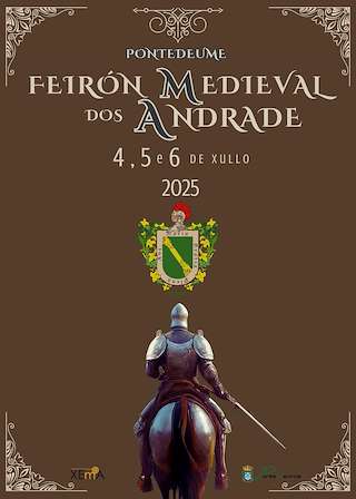 Fechas, información, programa, cartel, imágenes, mapa y ubicación de XV Feirón Medieval dos Andrade  en  Pontedeume