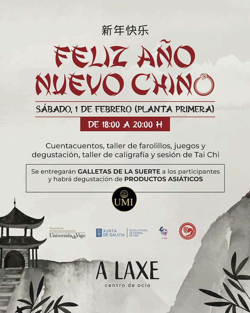 Feliz Año Nuevo Chino del C. Cial. A Laxe en Vigo