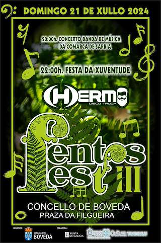 Fechas, información, programa, cartel, imágenes, mapa y ubicación de III Fentos Festa   en  Bóveda