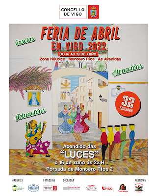 Feria de Abril del Centro Comercial Vialia en Vigo