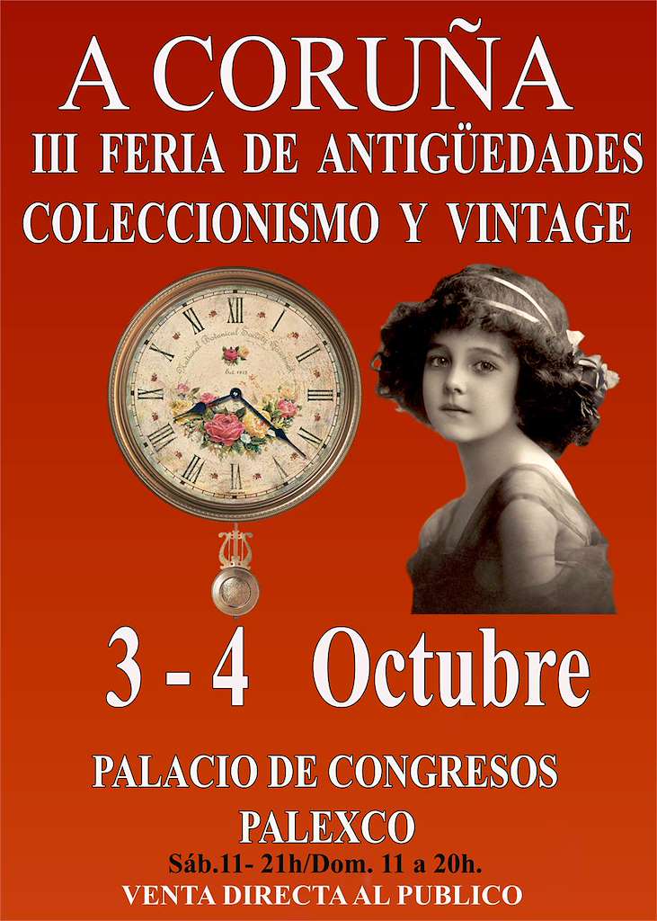 III Feria de Antigüedades, Coleccionismo y Vintage en A Coruña
