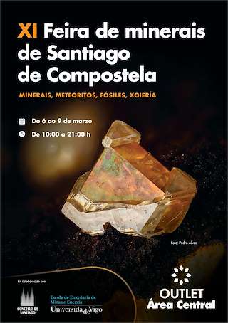 Fechas, información, programa, cartel, imágenes, mapa y ubicación de XI Feria de Minerales  en  Santiago de Compostela