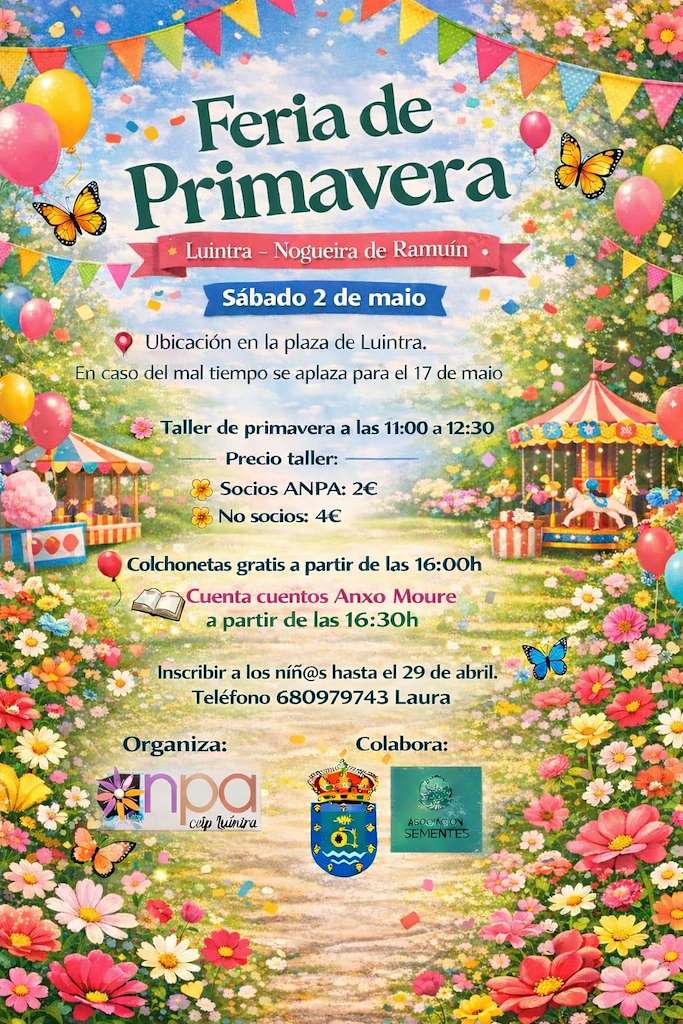 Feria de Primavera  en Nogueira de Ramuín