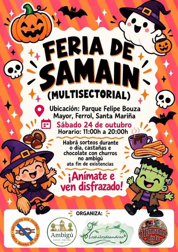 Feria de Samaín Multisectorial (2026) en Ferrol