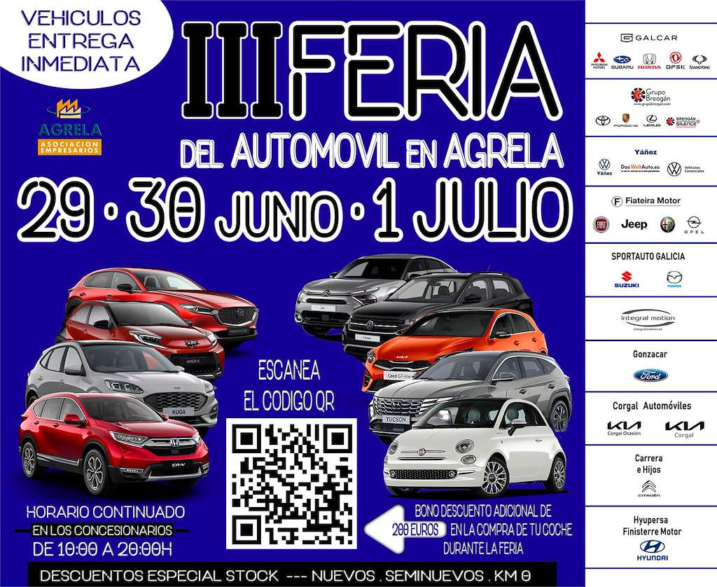 III Feria del Automóvil de Agrela en A Coruña