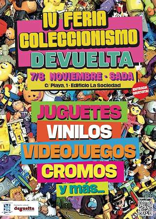 Fechas, información, programa, cartel, imágenes, mapa y ubicación de IV Feria del Coleccionismo Devuelta (2026)  en  Sada