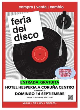 Fechas, información, programa, cartel, imágenes, mapa y ubicación de Feria del Disco   en  A Coruña