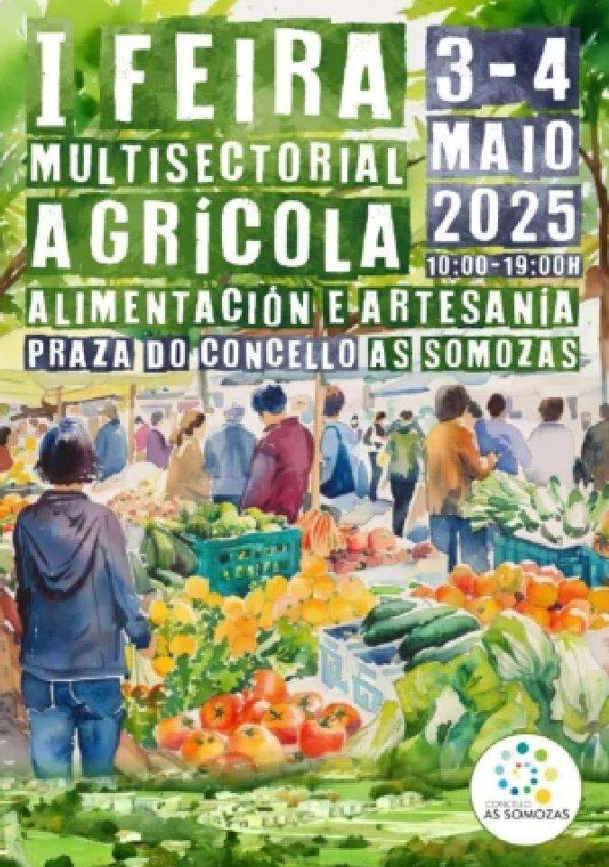 I Feria Multisectorial Agrícola (2025) en As Somozas